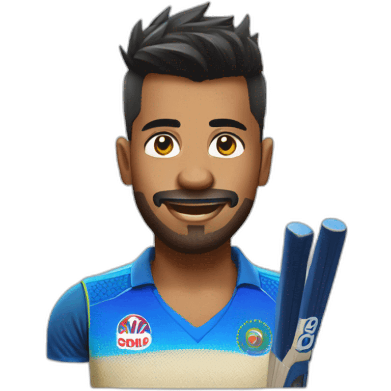 Hardik pandya cricket emoji