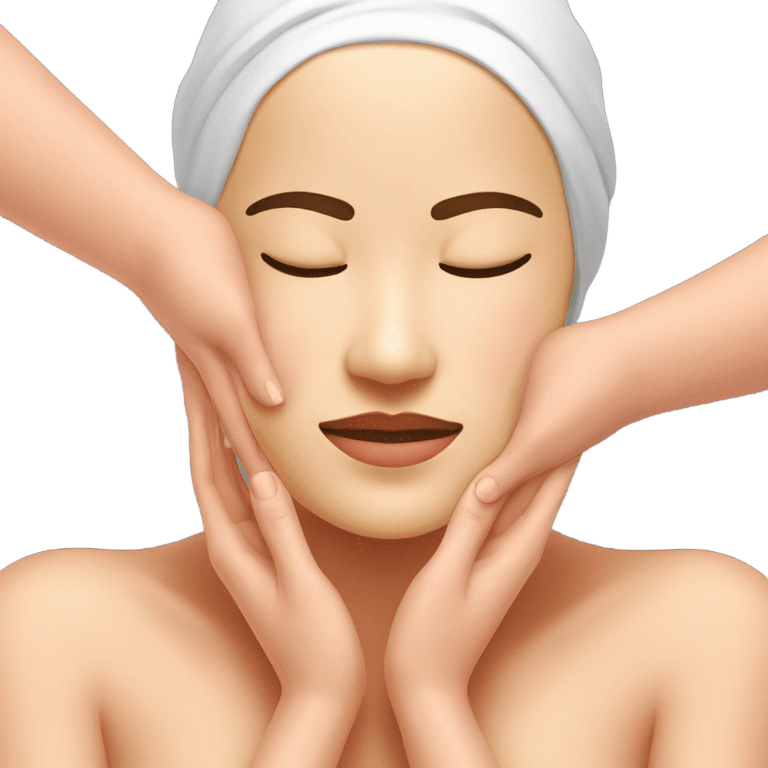 Face massage emoji