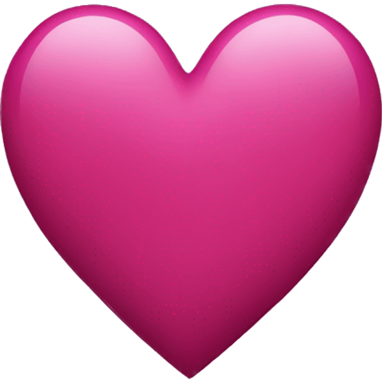 Dark pink heart emoji