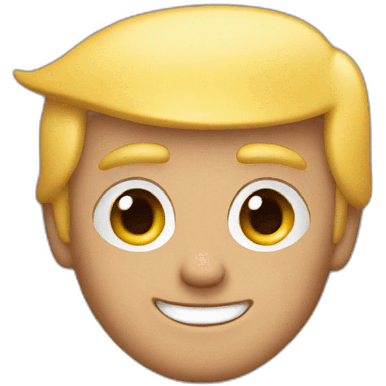 donald trump waving hello emoji