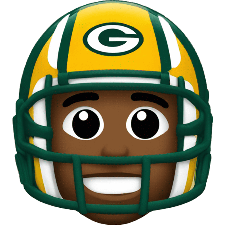 Green Bay Packers' fan emoji