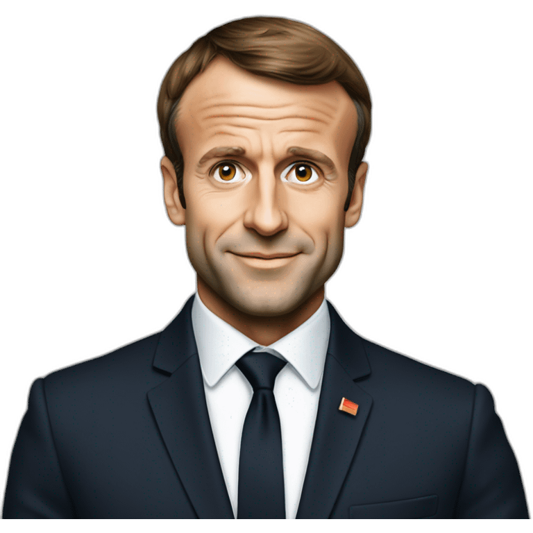 Emmanuel Macron  emoji