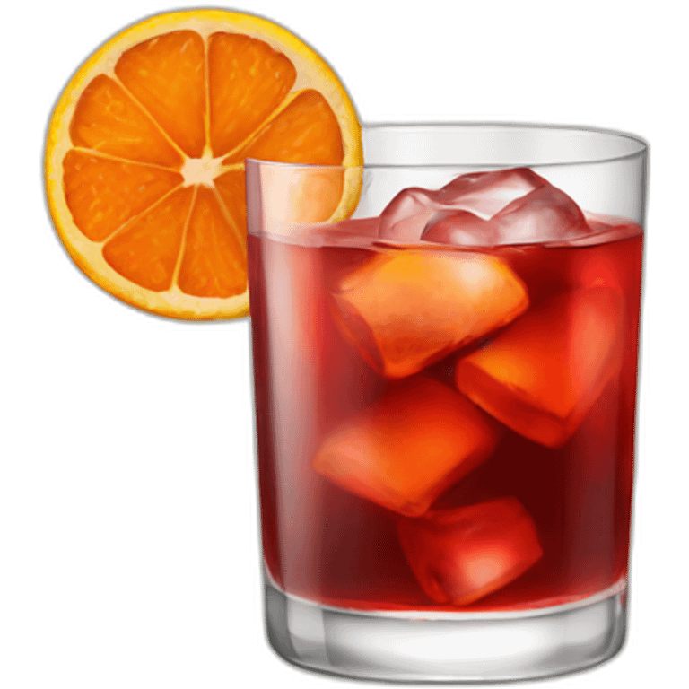 Negroni emoji