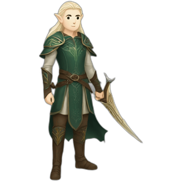 gondolindrim elven warrior silmarillion emoji