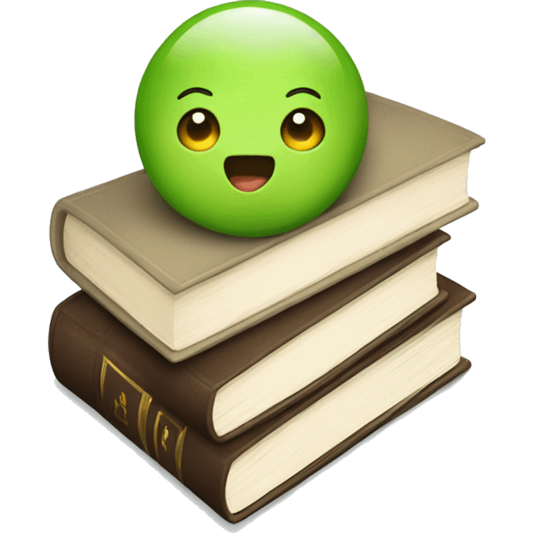 Cute books  emoji