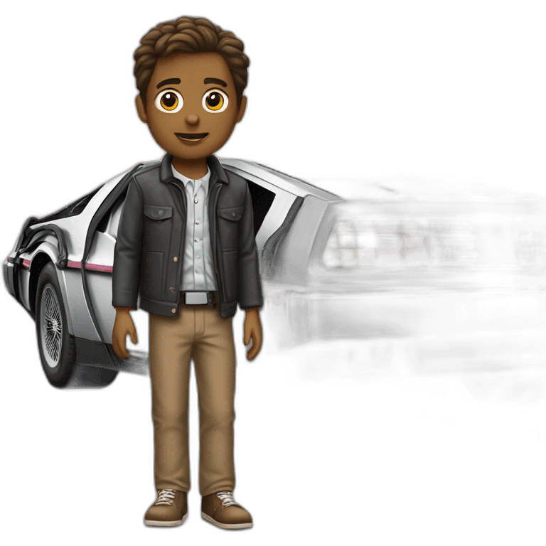 back to the future emoji