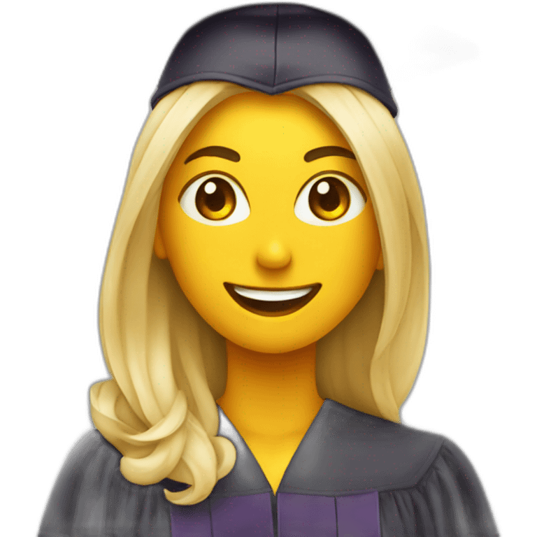 college graduation in halloween theme emoji