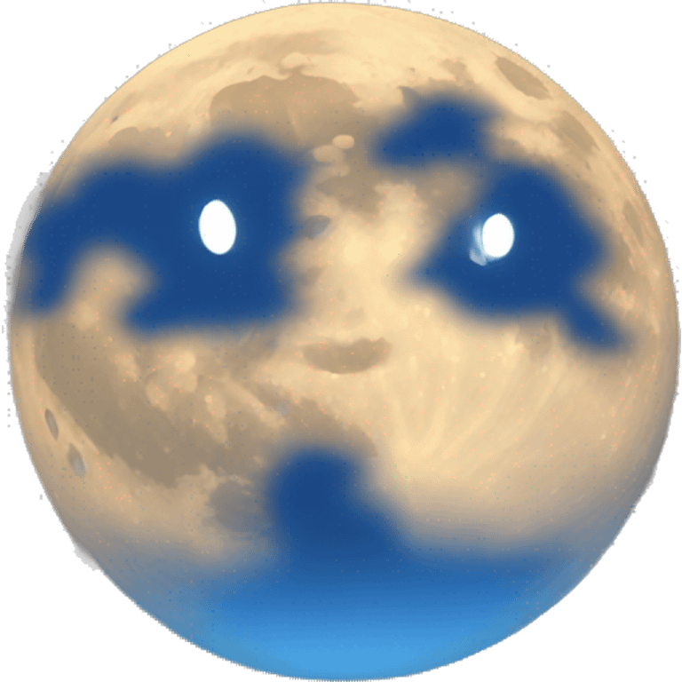 super blue moon emoji