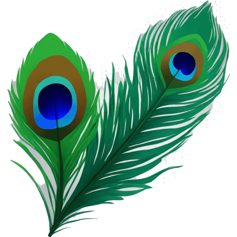 Peacock feather  emoji