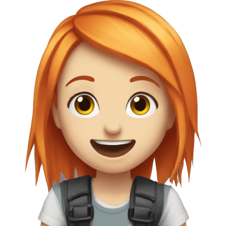 Hayley Williams happily surprised emoji