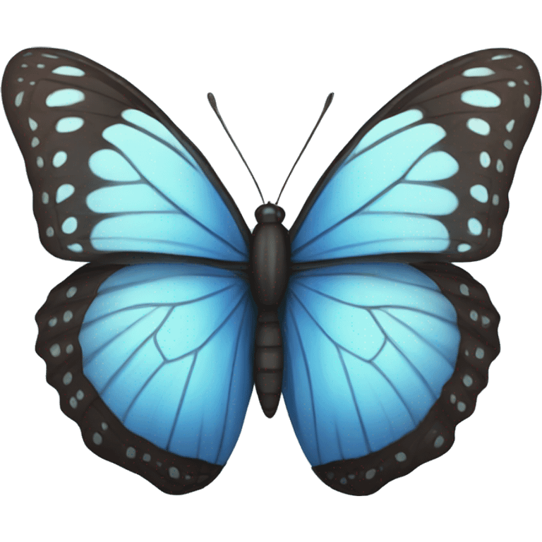 blue butterfly  emoji