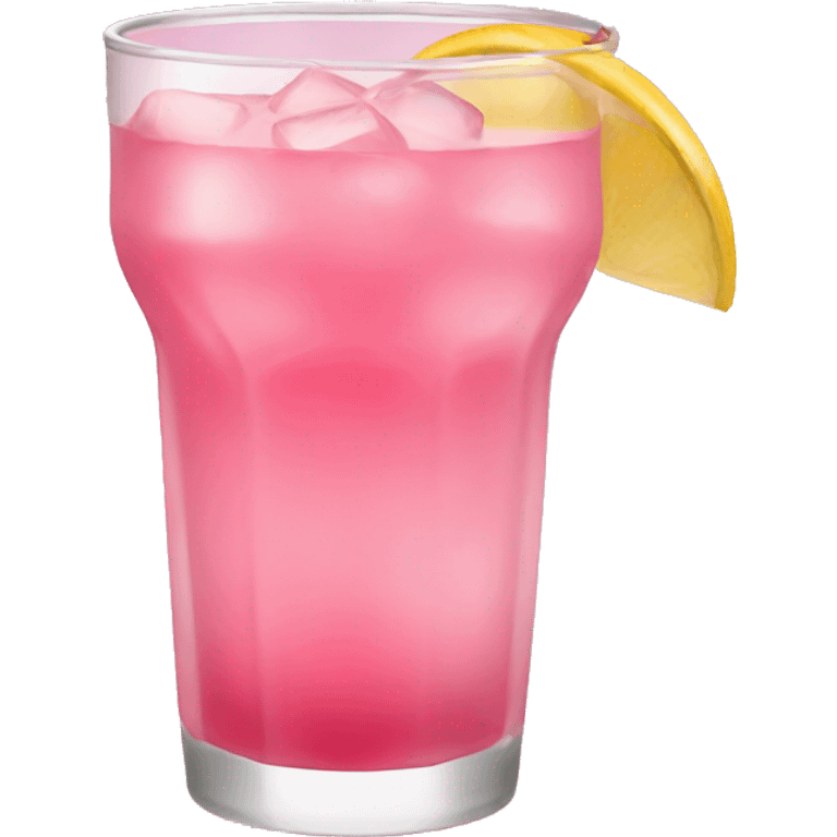 En rosa drink emoji