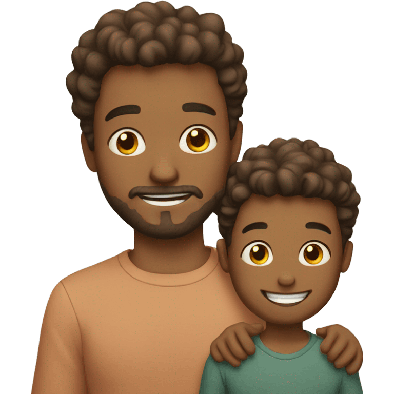 father and son emoji