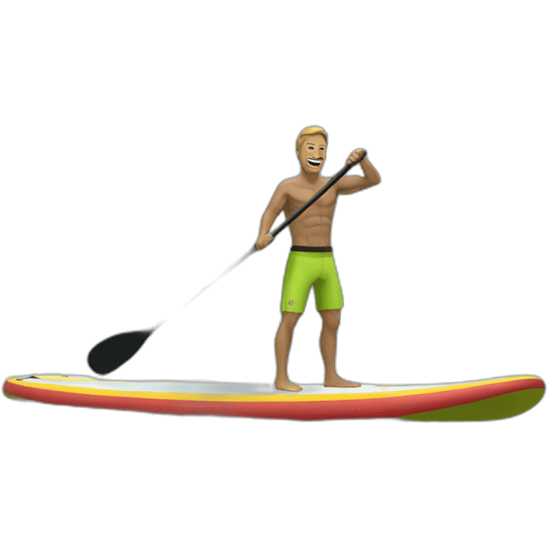 Stand up paddle emoji