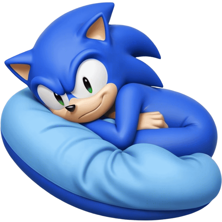 Sonic sleepying emoji