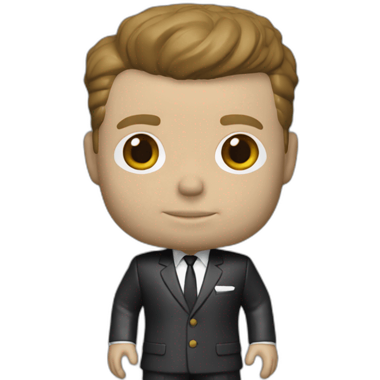 John F Kennedy funko pop emoji