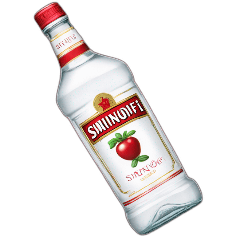 bottle of smirnoff emoji