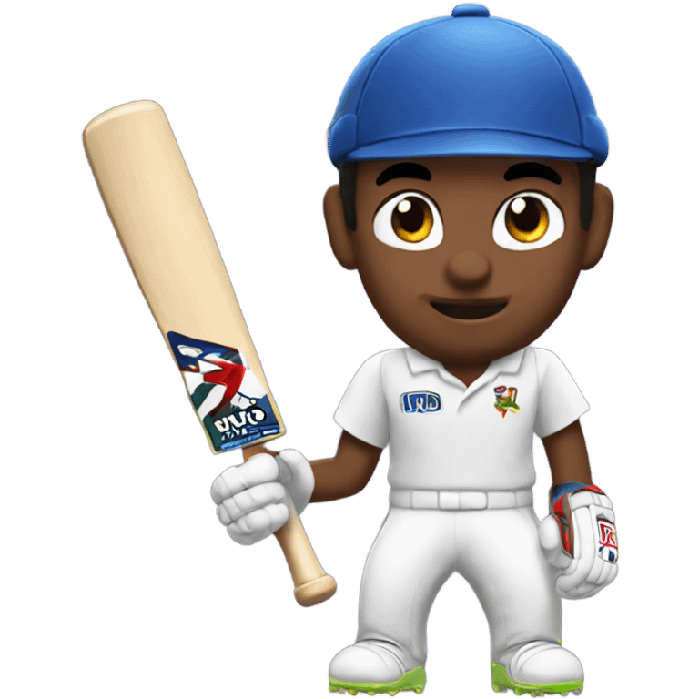 Cricketer mario emoji