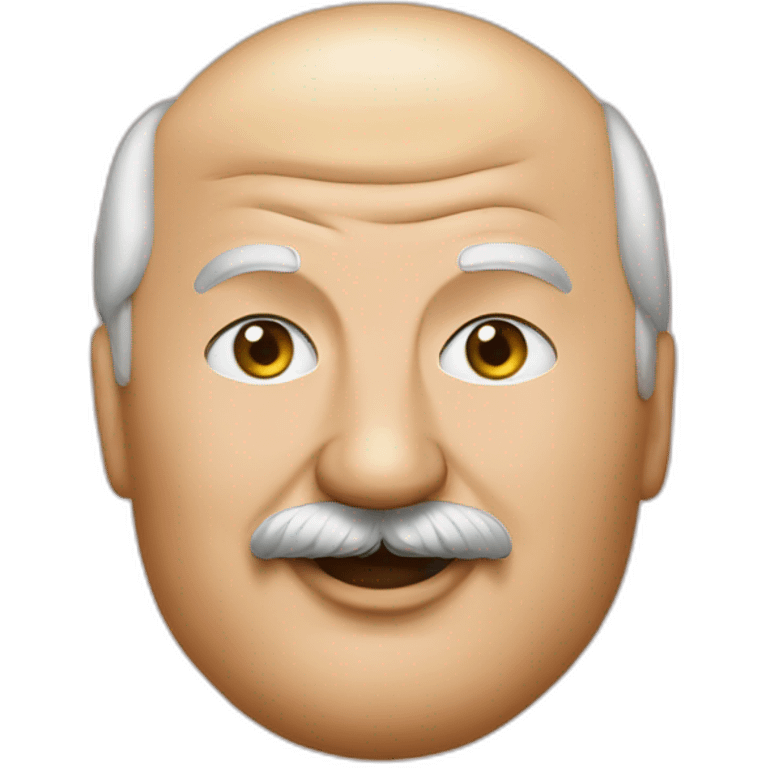 Lukashenko with potato emoji