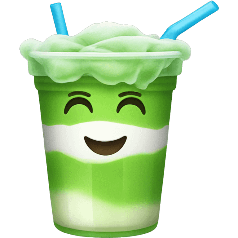 iced matcha emoji