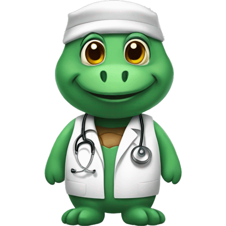 Doctor turtle emoji