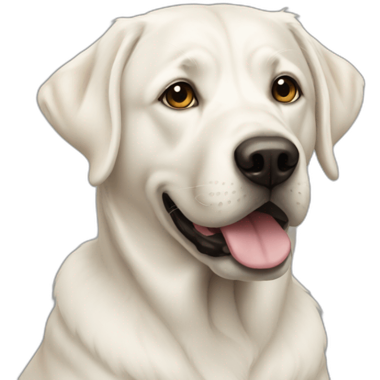 white lab more emoji emoji