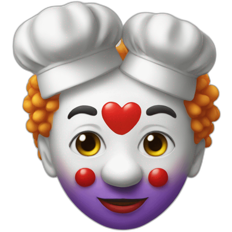 chefs kiss clown emoji