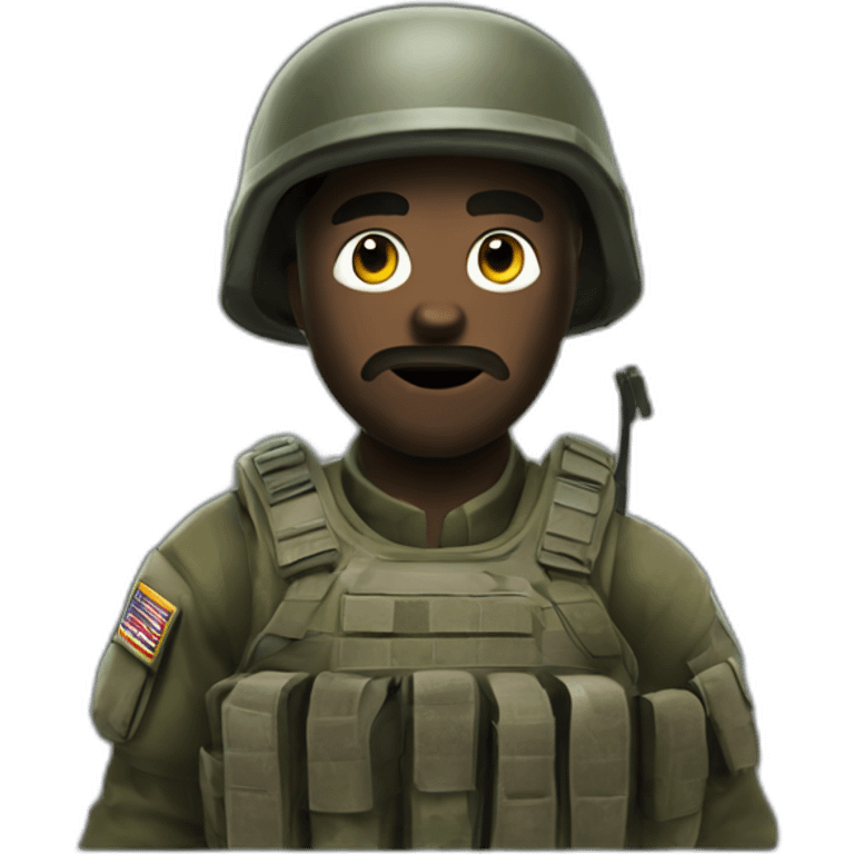 Call of duty DMZ fun soldier emoji