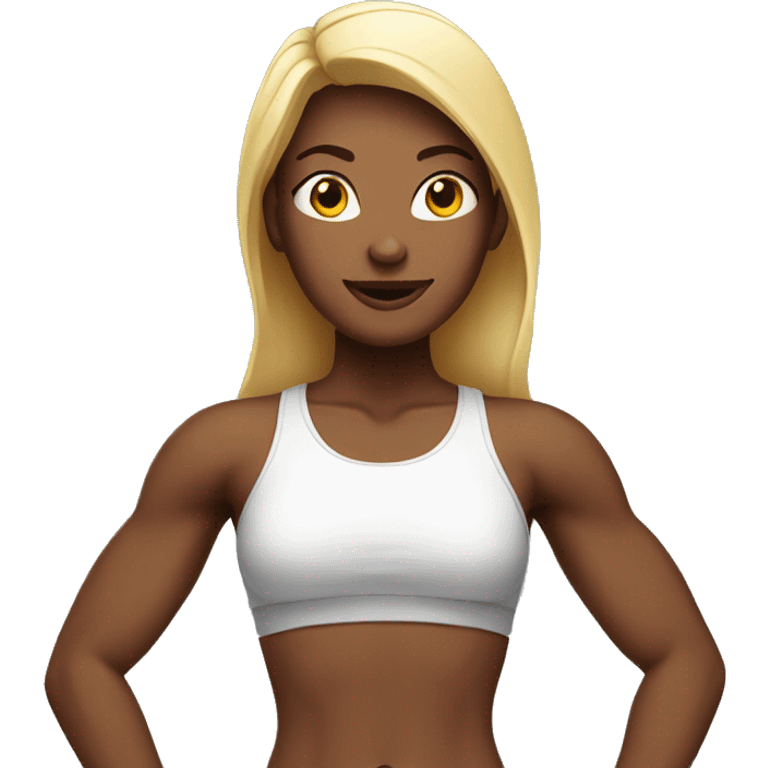 fitness body woman emoji