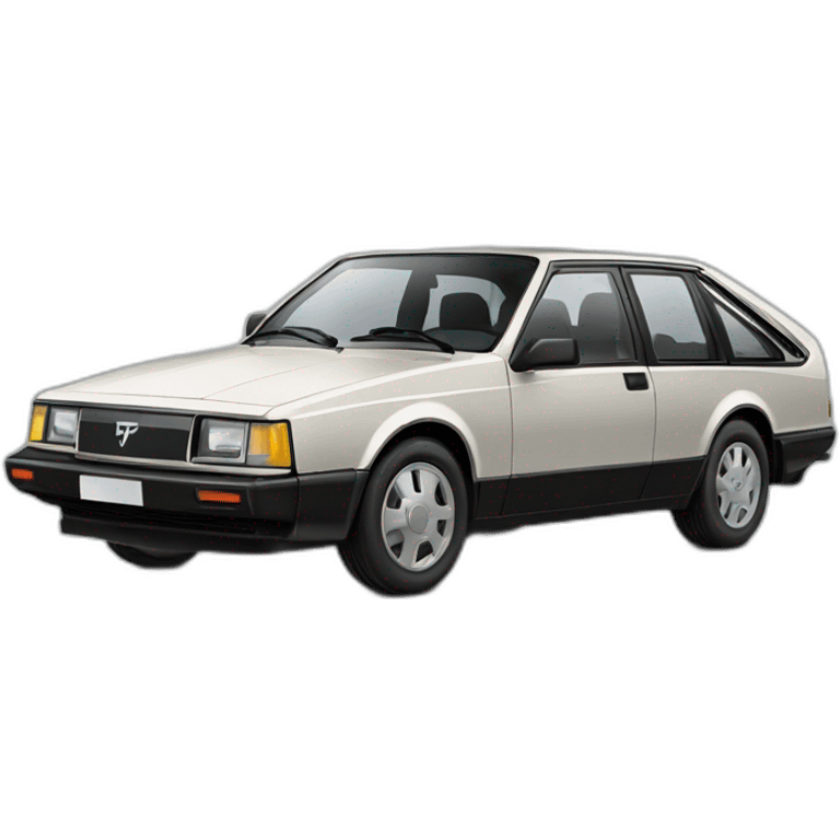 Tesla Volvo 740 emoji