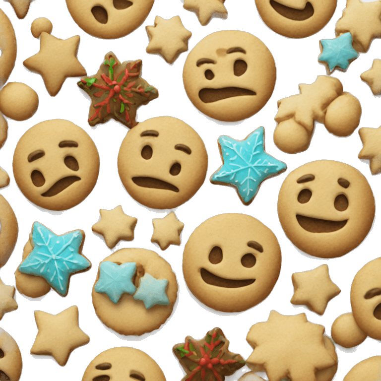 Christmas cookies  emoji