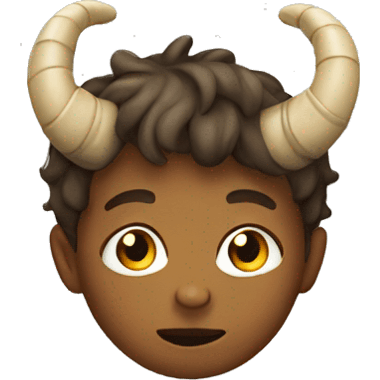 Child crawling with horns emoji