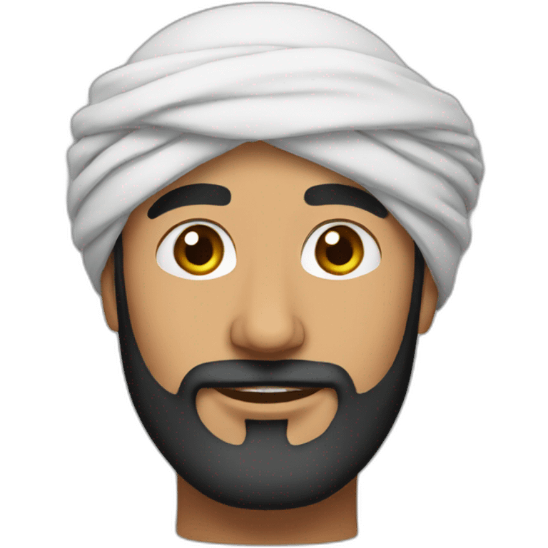 arab man turban emoji