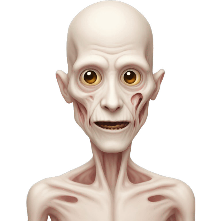 The Pale Man emoji