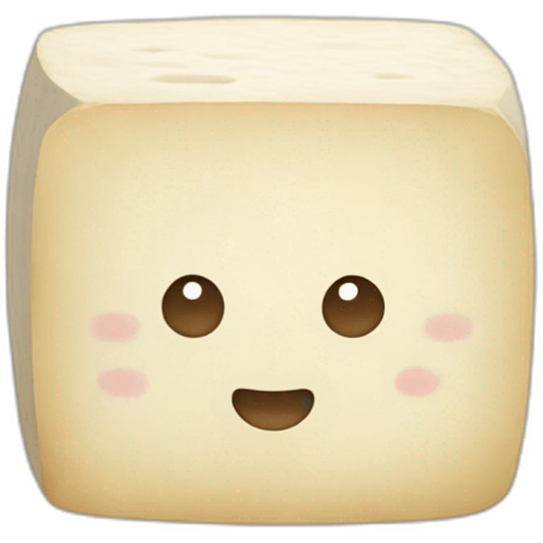 round tofu emoji