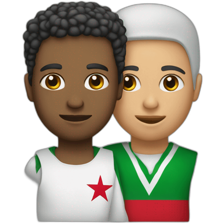 Algeria&Palestine  emoji