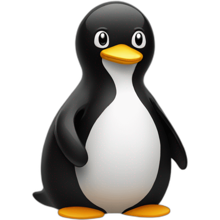 linux tux emoji