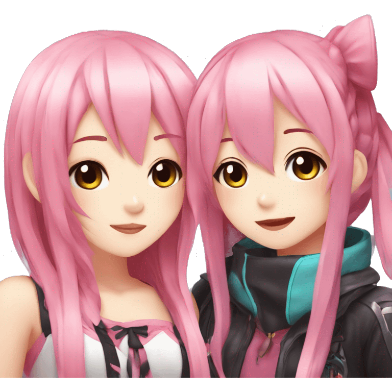 teto miku and luka emoji