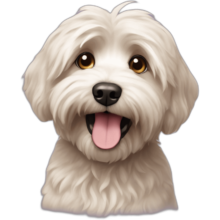 Havanese-and-labradoodle emoji