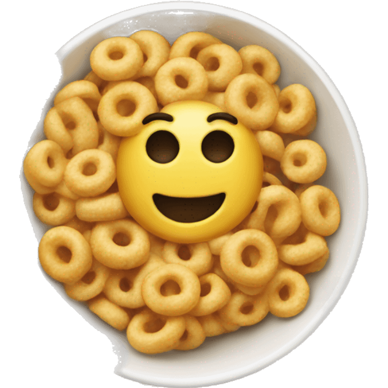 Bowl of cheerios emoji