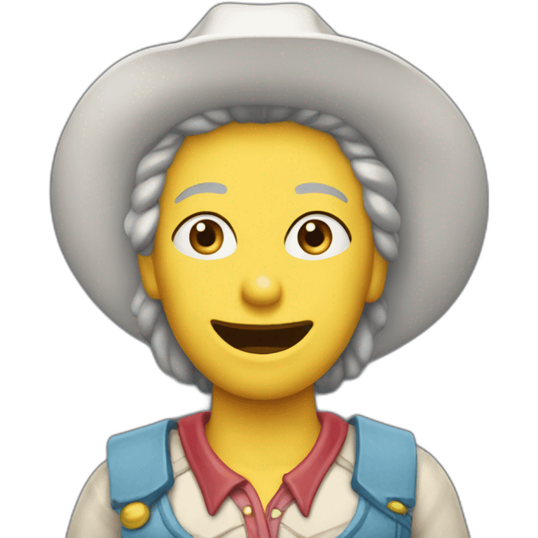 Marge faisant du rodeo emoji