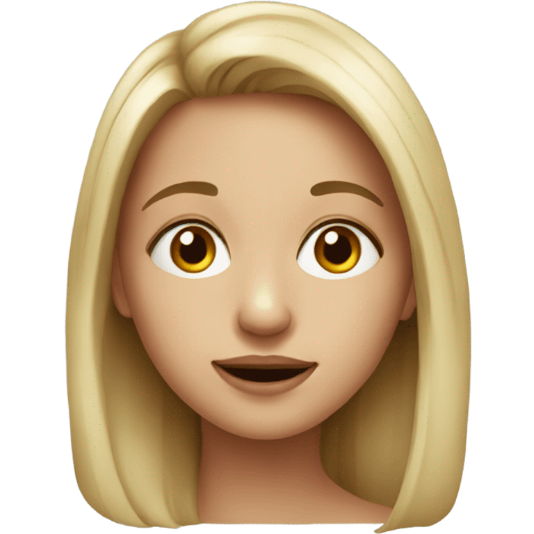 realistic portrait of girl emoji