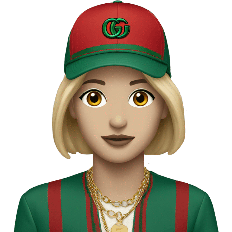 Gucci Cap emoji