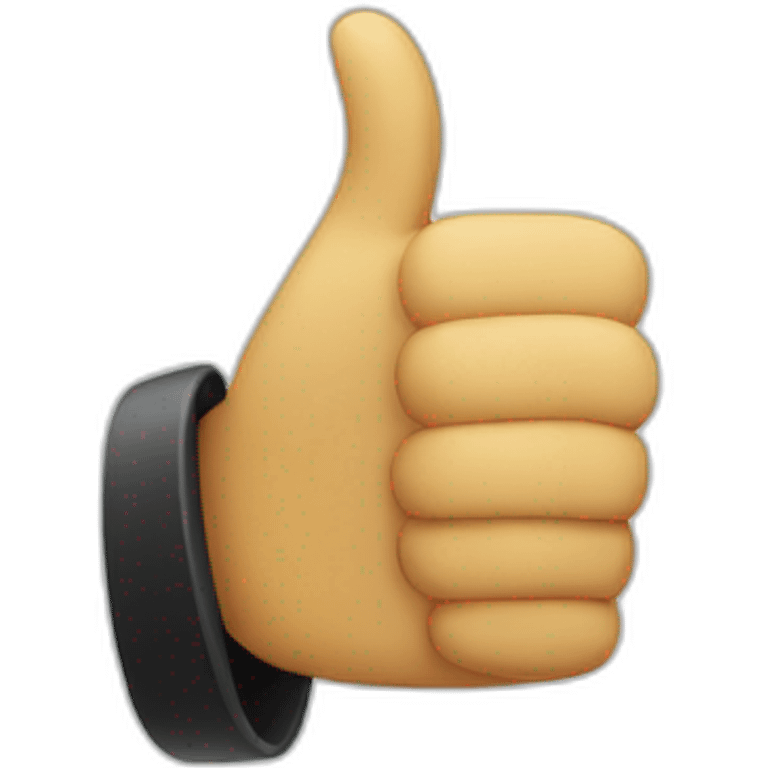 tesak thumbs up emoji