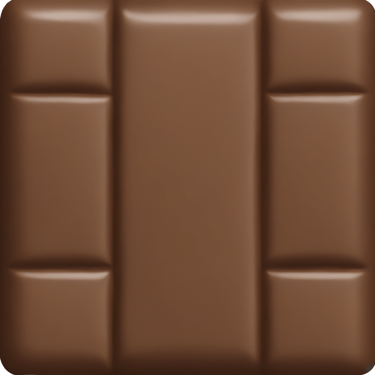 bar of chocolate emoji