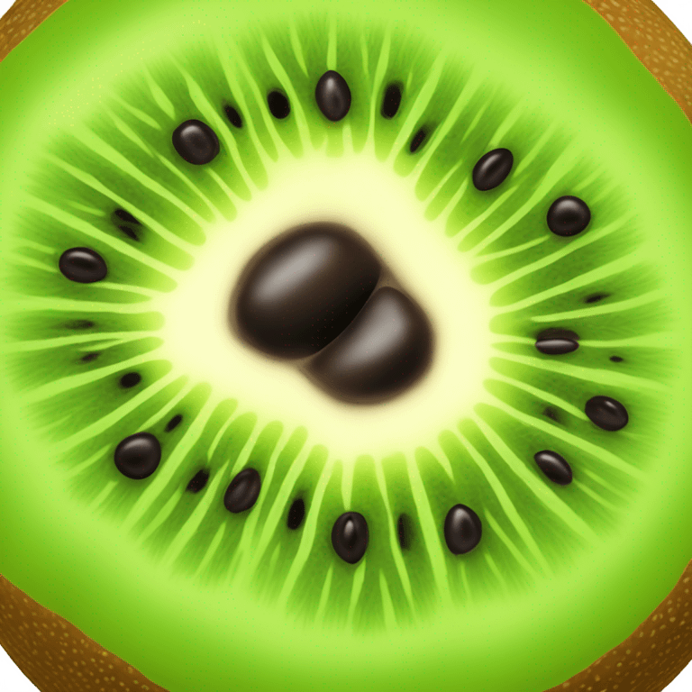 kiwi cut in half  emoji