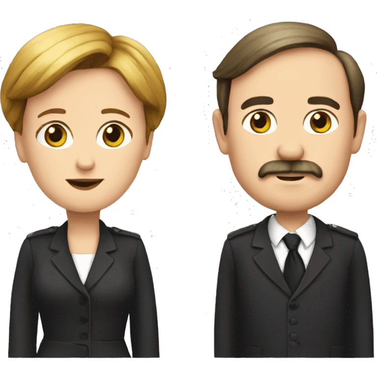 engels merkel emoji