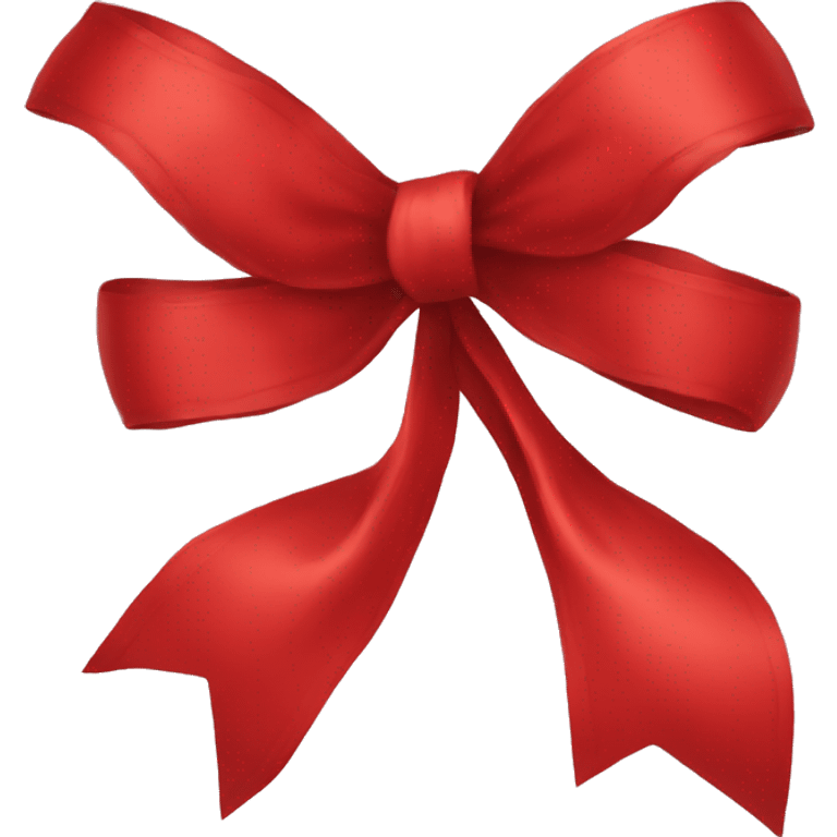 Red bow emoji