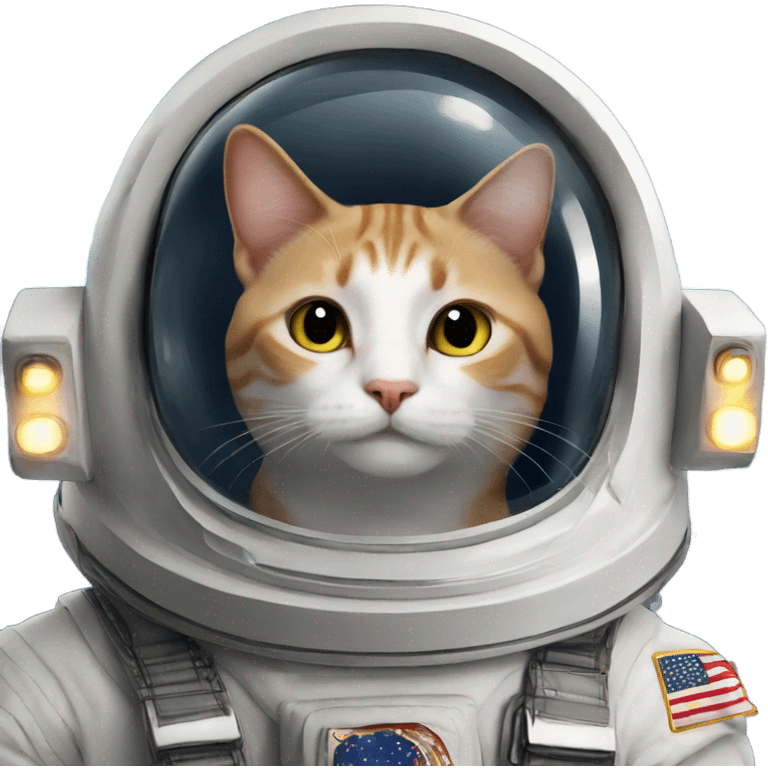 Cat in space emoji