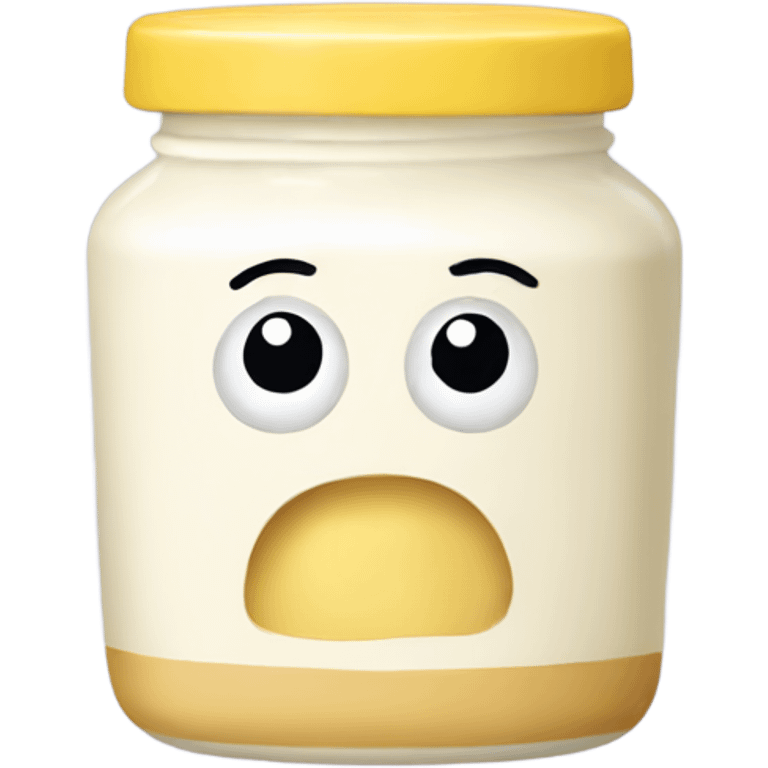 Mayonnaise pot emoji